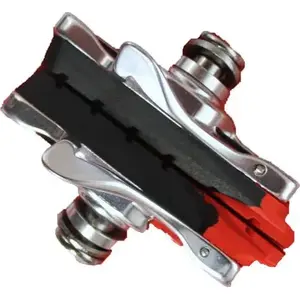 Brake pads Clarks CPS472C for road bikes, black-red, 52 mm