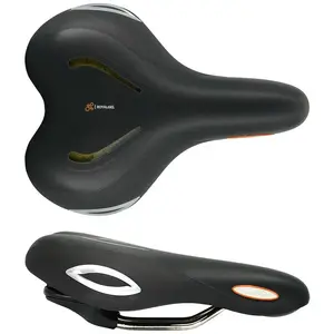 Bicycle saddle SELLE ROYAL Lookin Moderate 60mm Stracciatella gel with elastomers, unisex, 620 g