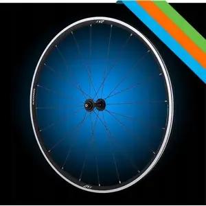 Ceļu riteņu komplekts Alexrims ALX265, 700C, 24 mm aplis, Tubeless Ready, V‑bremzes, ātratslēga, mašīnritmēti gultņi, 1832 g