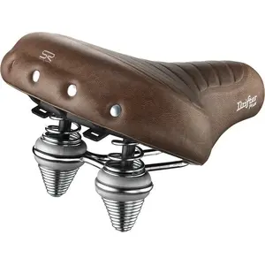 Saddle Selle Royal Premium Relaxed Drifter Plus unisex gel with springs, brown