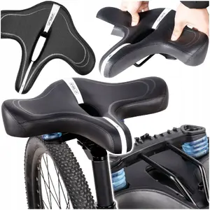 Large Wide Bicycle Saddle No name L78B — large wide bike seat, padded comfort