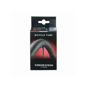 Bicycle inner tube Vredestein Presta valve 26" single tube black