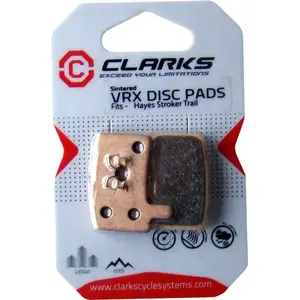 Bremžu kluči Clarks CLA-VRX842C (HAYES Stroker Trail) sinterēts metālisks sastāvs