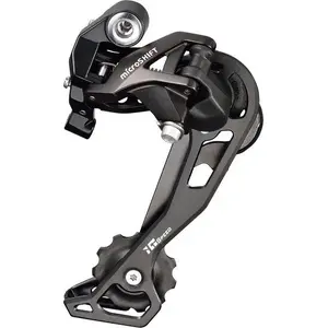 Rear derailleur Microshift XLE MSH-RD-M61S, 10-speed, Shimano-compatible, short cage, max sprocket 36T, capacity 35T