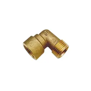 Медный фитинг-угол KAN-therm 1" с наружной и внутренней резьбой (GZ-GW) 9012.28