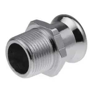 KAN-therm пресс-фитинг 18xR1/2 с наружной резьбой Стальной Press (модель 1509045006)