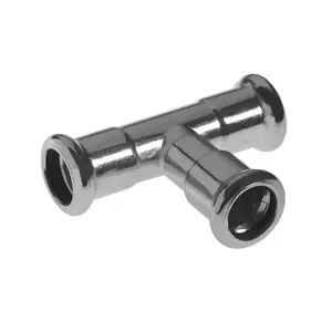 KAN-therm тройник 15x15x15 мм из стали для сантехники 620249.3