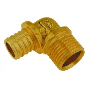 Медный угловой фитинг KAN-therm Push GZ 18x2,5/15 - G1/2" модель 9029.11