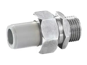 Фитинг-муфта KAN-therm Śrubunek PP 25x3/4" 04107225, полипропилен, переход 25 мм — 3/4" резьба