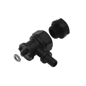 KAN-therm PPSU PUSH короткий пластиковый заглушка 18x2,5 G1/2" подключение к смесителю 9017.020