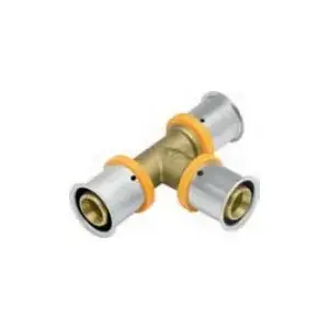 KAN-therm тройник равнопроходной пресс 20 мм K-041803 для пресс-соединения