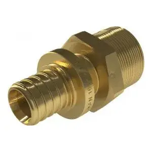 Нитевое переходное соединение KAN-therm Ultraline 20 GZ R1/2" — сантехническая латунная фитинг, модель 2509045002