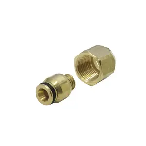 Соединительная приcтка KAN-therm для многослойных труб 16 мм × G3/4" (модель 9012.080)