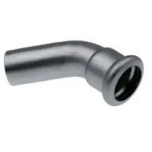 KAN-therm press-fit stainless steel 45° elbow 18 mm (model 6190129)