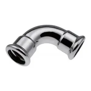 KAN-therm steel press elbow 90° 22x22 mm, model 1509068039