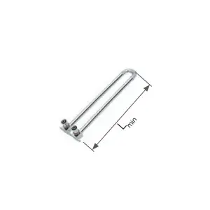 KAN-therm press elbow with bracket 16x2 300 mm K-901801