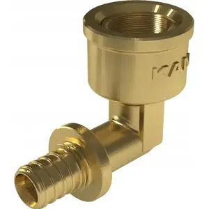 Misiņa 90° iekšmale elkonis KAN-therm Rp 1" (32) — modelis 2509069005