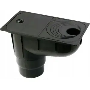 Gutter Downspout Filter Extralink Osadnik rynnowy fi 110, black
