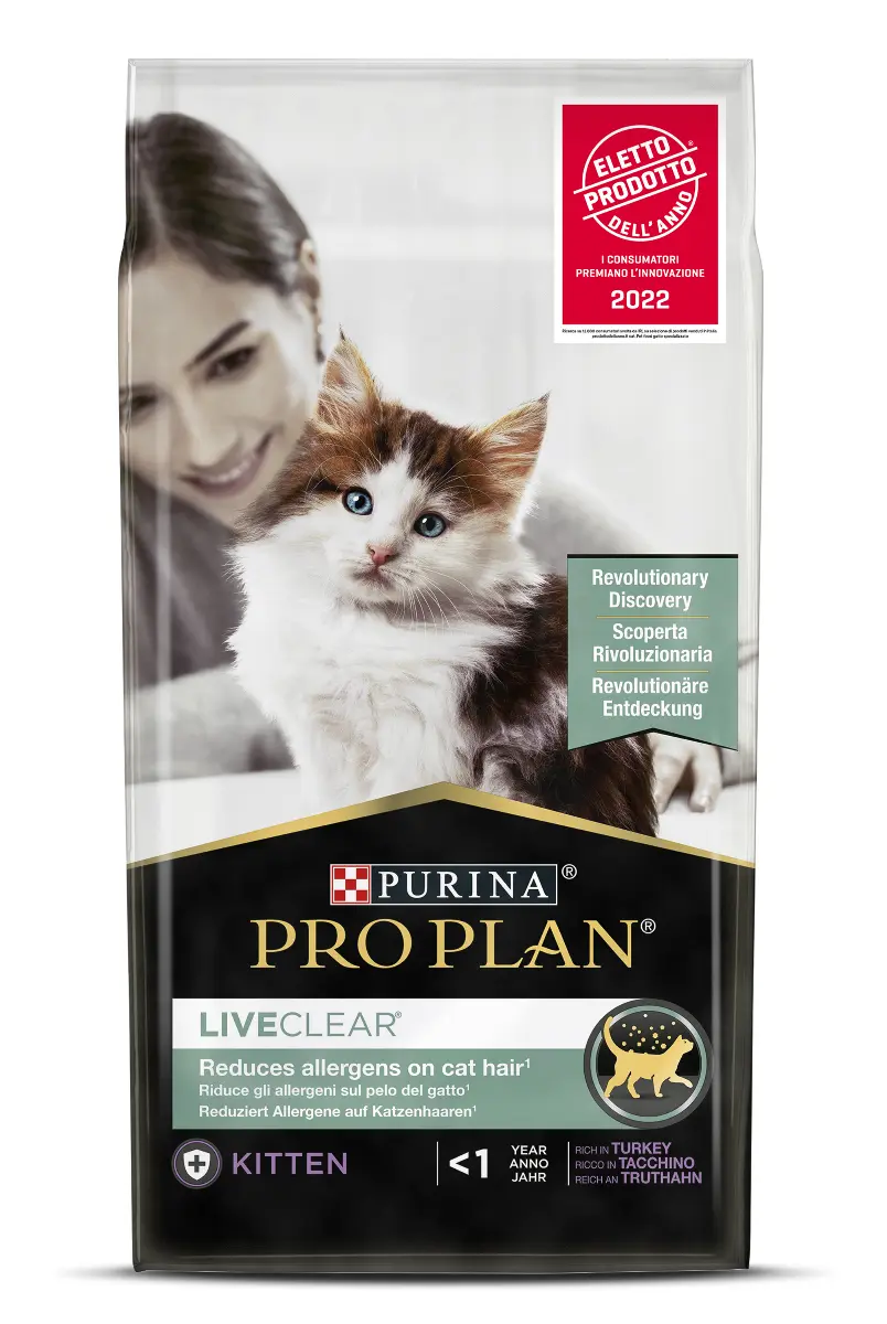 Purina Pro Plan LiveClear kaķēnu sausā