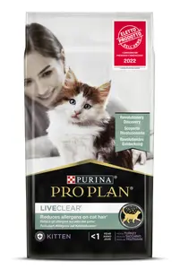 Сухой корм для котят Purina Pro Plan LiveClear с индейкой 1.4 кг