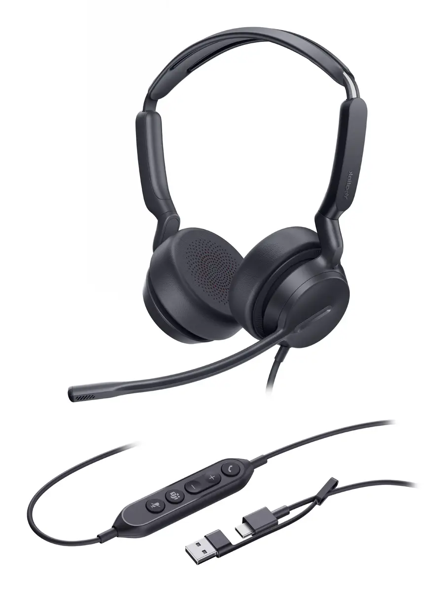 Austiņu komplekts Yealink UH42 Dual Teams USB-C/A Photo 2