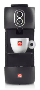 Illy Easy Fully-auto Pod Coffee Machine with 1 L Water Tank, 1250 W Power, and Espresso Preparation in Black