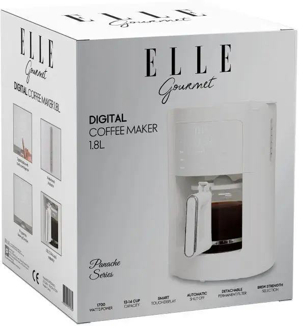 Pour-over Coffee Maker Elle EKCMP301WHEU 1.8L Photo 4