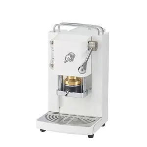 Coffee machine FABER Pro Essential White Chrome — domestic coffee maker in white with chrome finish