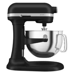 Планетарный миксер KITCHENAID 5KSM60SPXEBM — чаша 5.6 л нержавеющая сталь, 375 Вт, чёрный