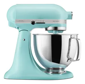 KitchenAid 5KSM125EMI Galda mikseris Zils 300 W 4.7 L Nerūsējošā tērauda bļoda 10 ātrumi