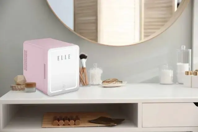 Elle мини-холодильник с LED-зеркалом ESDAFX04PUEU 4 л Photo 6