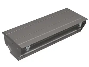 Desk tray accessory Bachmann 338.0200, grey, 466.1×110×182.4 mm