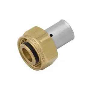 Press fitting KAN-therm Śrubunek zaprasowywany 16x2 mm G3/4" – K-900112
