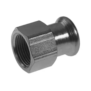 Пресс-фитинг с наружной резьбой KAN-therm 22 мм x Rp 3/4" модель 6240102 (сталь)