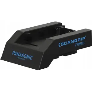 Adapter Scangrip compatible with Panasonic connector SG036156C — accessory for work lights and battery tools