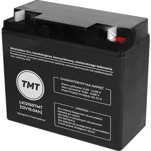 Gelejas akumulators TMT 12V 15Ah LX12150TMT – TMT, 12 V 15 Ah
