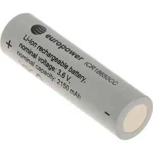 Li-ion аккумулятор Europower BAT-ICR18650CC/EP 3.6V (18650)