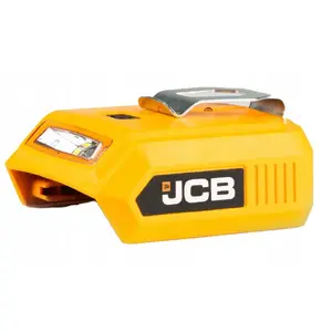 USB Charging Adapter with LED Torch JCB JCB-18USB-E