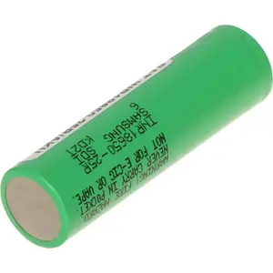 Rechargeable Li‑ion 18650 Cell Samsung 3.6V BAT‑INR18650‑25R – 18650 lithium‑ion battery