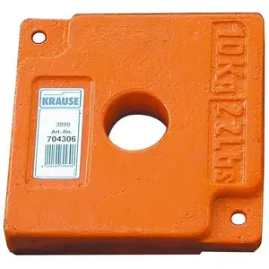 Ballast Weight Krause 10 kg model 704306 for scaffold and ladder stability