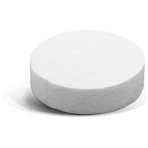 RAWLPLUG EPS 63 mm Polystyrene Plug / Cap R-TFIX-CAP63-EPS-W, white, pack of 100