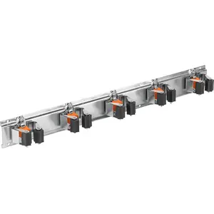 Держатель инструментов BRADAS DIY-HG1212 — настенная полка с 5 роликовыми захватами