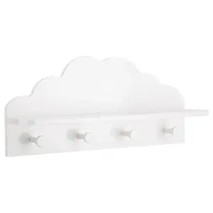 Universal wall hook ATMOSPHERA 127163B — indoor storage hook, white, 480×120×220 mm