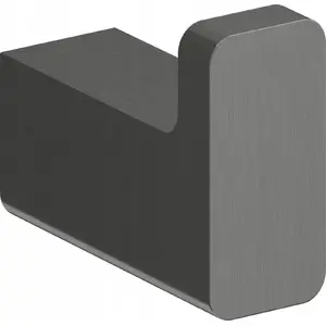 Крючок Omnires NELSON NL80110GR, настенный для ванной, графитовый цвет