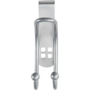 Дверные крючки Wenko из нержавеющей стали 3,2 x 9,5 x 6 см набор 2 шт.