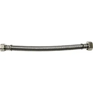TUCAI ūdens pieslēguma šļūtene GW DN13 TAQ-SUPER HG 3/4-1/2-500 — elastīga pieslēguma šļūtene DN13, 500 mm