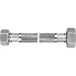 Подводка гибкая FERRO PWS модель PWS73, резьба G½" × G¾" для сантехнических подключений