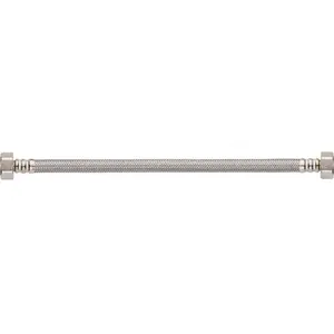 Elastīga savienojuma šļūtene INVENA H/WS-01-080 1/2" x 1/2" (ūdens padevei)