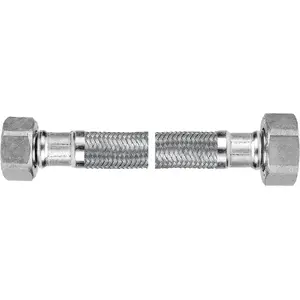 Гибкий подводящий шланг FERRO PWS PWS93 3/8" x 3/8" гайка-гайка