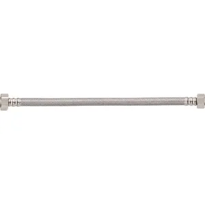 Гибкий подключающий шланг Invena GW/GW 1/2" x 3/8" (WS-02-030) для сантехники
